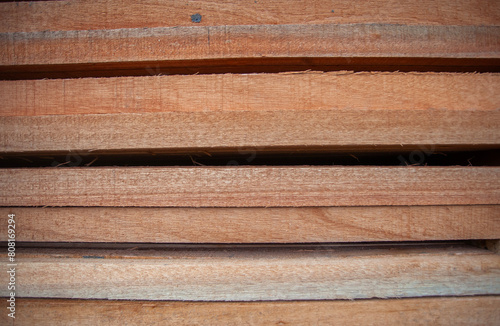 Cross-section of wood material that has been cut and ready to use. Attractive wood textures and patterns for backgrounds and design elements.