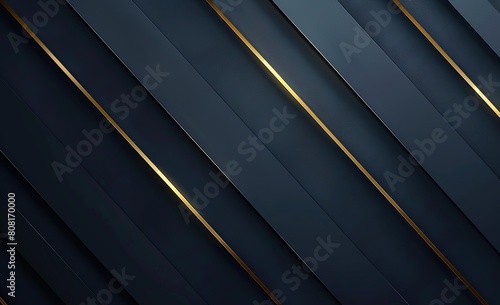 Dark blue background with gold lines