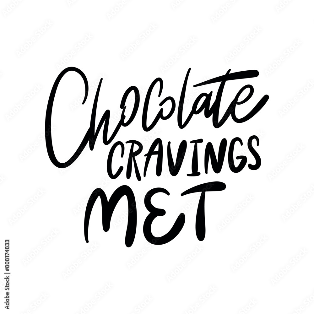 Handwriting quote about chocolate. Handmade quote for cafe, bar and restaurant. Handwriting quote about chocolate. Handmade quote for cafe, bar and restaurant.