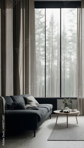 modern living room with window © AH2277