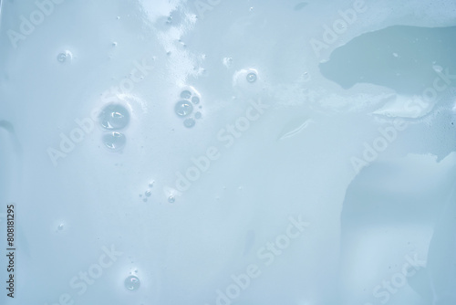 Abstract background with soapy water in the bath.