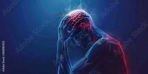 Parkinson's Disease: The Tremors and Rigidity of Neurological Disorder - Picture a scene where a person experiences tremors (shaking) and muscle rigidity, common symptoms of Parkinson's disease