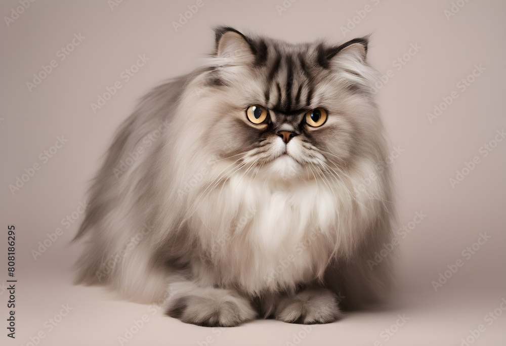 Fototapeta premium A view of a Persian Cat