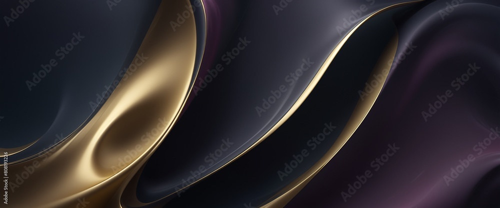 Elegant Abstract Gold Purple Wave Background Elegant Abstract Gold Purple Wave Background