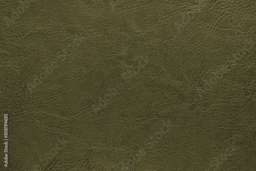 Fotografía Genuine khaki leather texture, natural animal skin, luxury vintage cowhide background