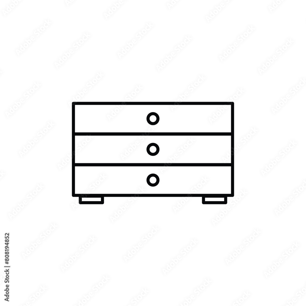Cupboard icon. Wardrobe furniture cabinet vector template.
Cupboard icon. Wardrobe furniture cabinet vector template.
