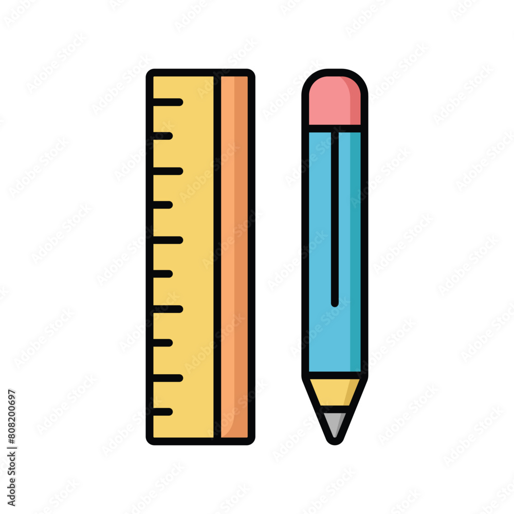ruler icon vector design template simple and clean ruler icon vector design template simple and clean