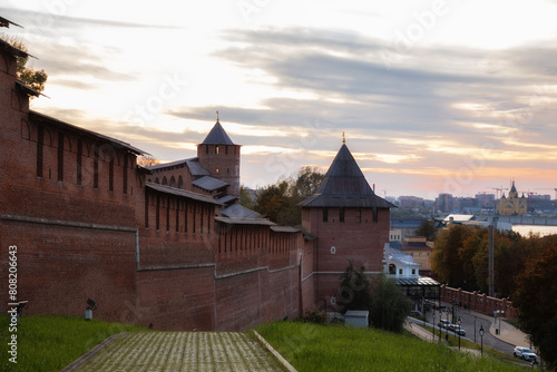 Obraz na płótnie Nizhny Novgorod Kremlin w salonie
