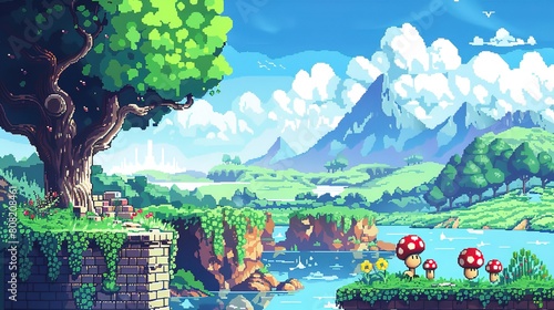 8 bit wallpaper