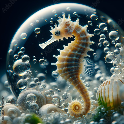 Every detail, from the delicate patterns on a seahorse to the texture of a clamshell photo