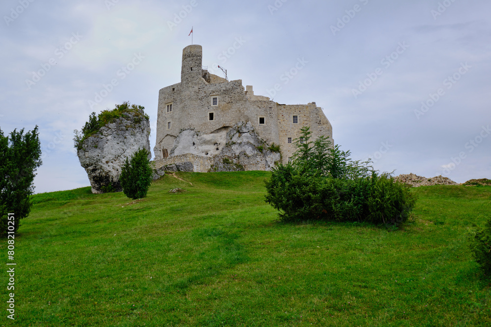 Mirow Castle, Cracow-Czestochowa Upland (Polish Jura), Upper Silesia, Poland