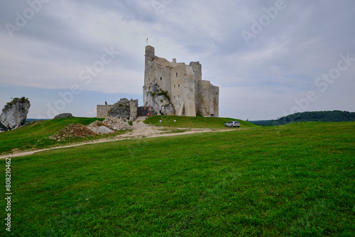 Mirow Castle, Cracow-Czestochowa Upland (Polish Jura), Upper Silesia, Poland