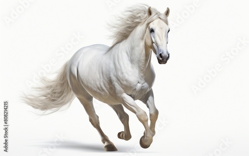 Majestic Horse on a See-Through Canvas © PNG 