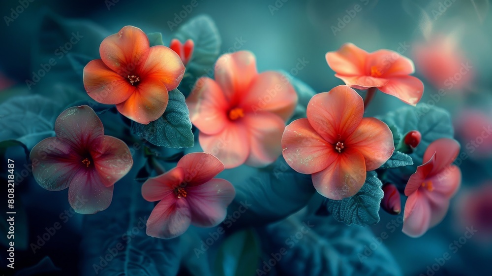 Vibrant Flowers Arranged on a Table Vibrant Flowers Arranged on a Table