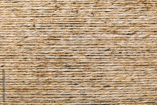 Strip of brown rope texture background