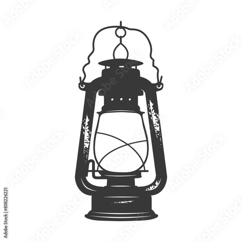 Silhouette Vintage lantern pendant lamp industrial style black color only