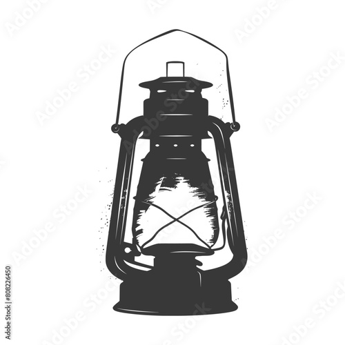 Silhouette Vintage lantern pendant lamp industrial style black color only