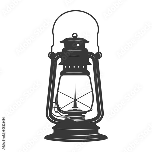 Silhouette Vintage lantern pendant lamp industrial style black color only