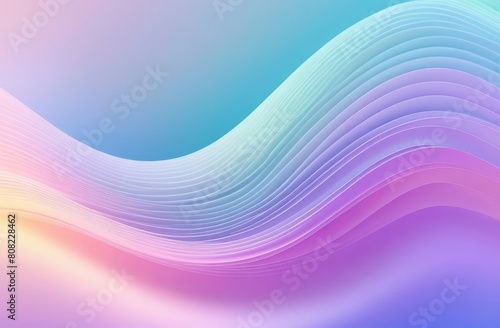 Smooth lines and pastel shades: abstract background