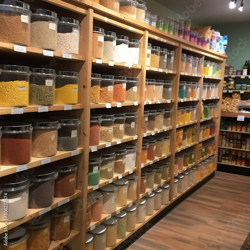 Wallpaper Mural bulk food store and zero-waste grocery shopping Torontodigital.ca