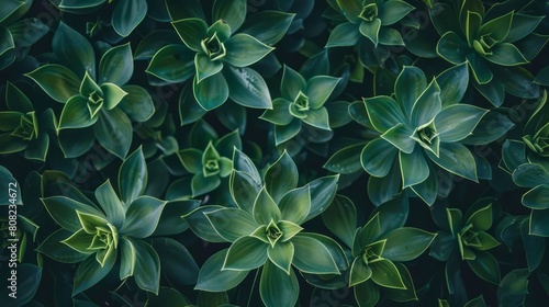 Green, desert plant background.