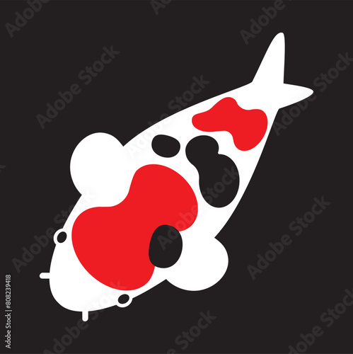 vector koi fish