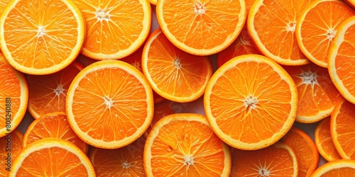 Zesty Patterns  Solarized Orange Slice Background