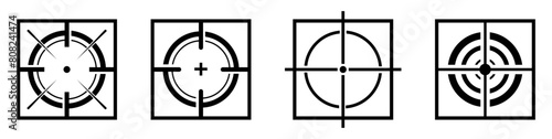 sniper crosshair scope