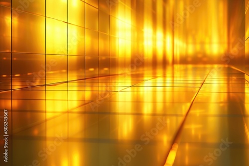 Futuristic Illumination  Dynamic Light on Geometric Grids