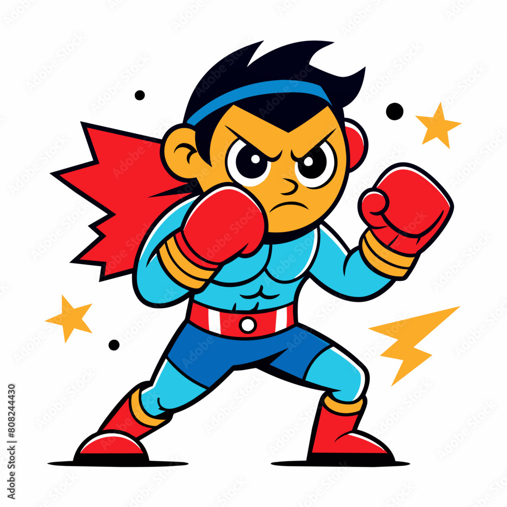 a high quality vector art illustration of 2 cartoon characters boxing on the boxing circle (17) a high quality vector art illustration of 2 cartoon characters boxing on the boxing circle (17)