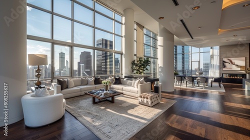 Contemporary Urban High-rise Penthouse