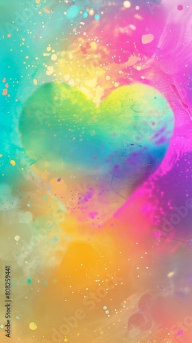 brightly colored liquid pouring glass heart shaped hole pink blue green avatar young color arcane hearts walls paint smears trance music red yellow