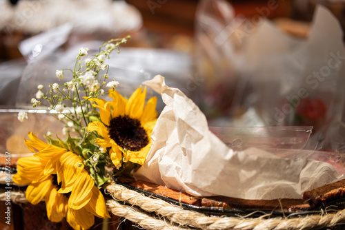 Boda pan y girasoles