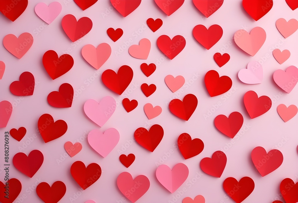 red hearts background red hearts background