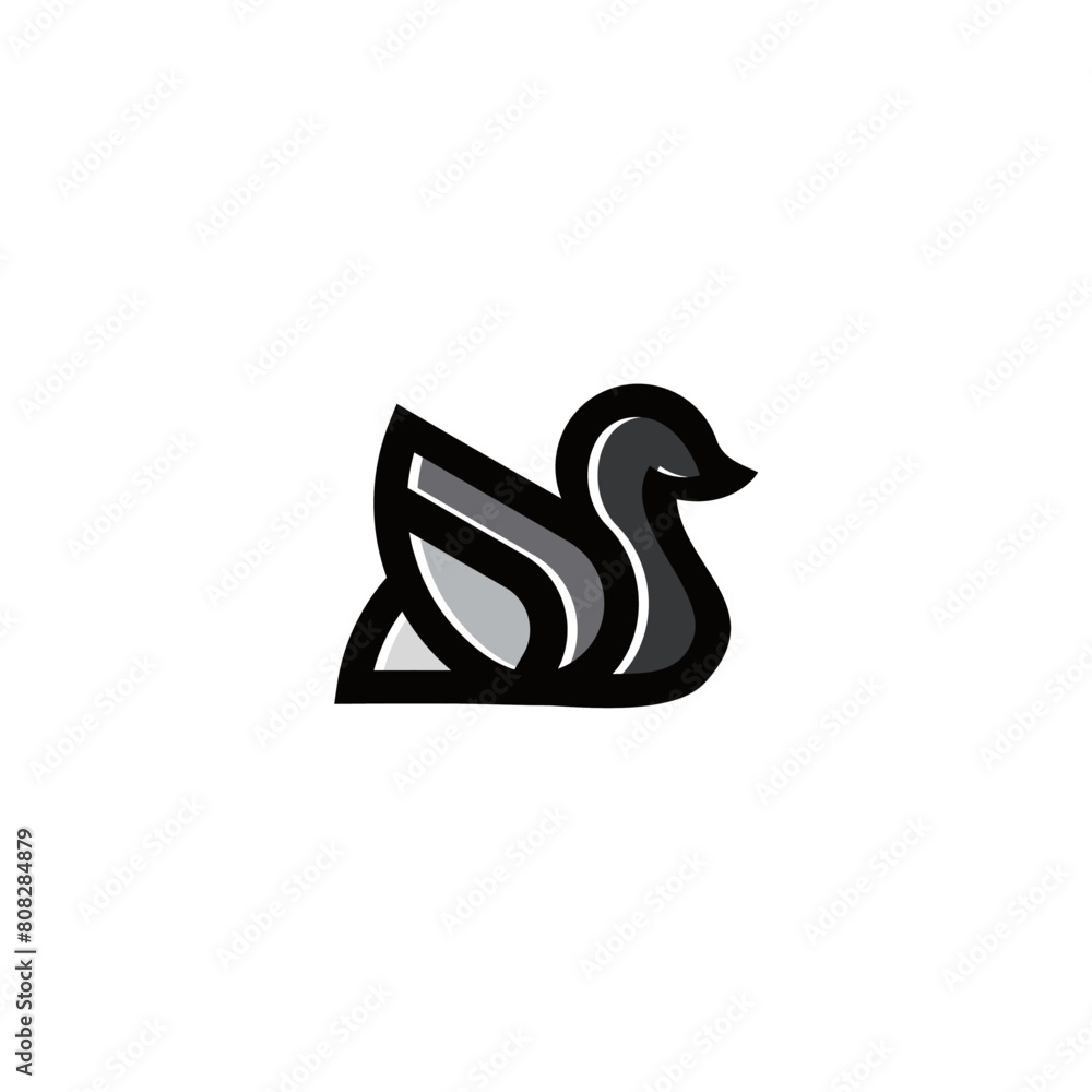 goose outline logo goose outline logo