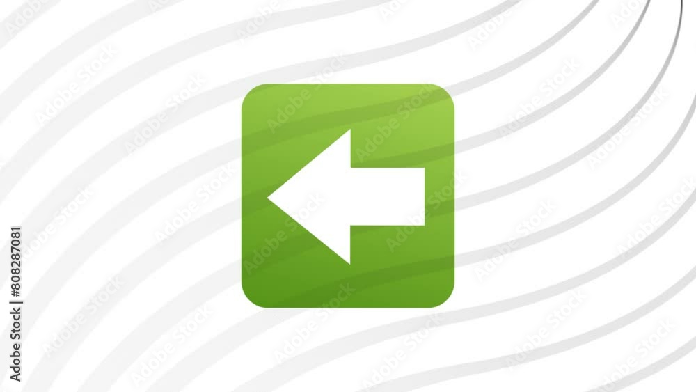 White directional arrow pointing graphic animation White directional arrow pointing graphic animation