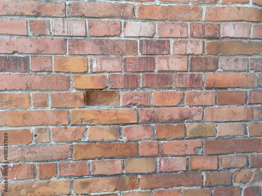 Photo of brick wall texture. Texture of old brick Photo of brick wall texture. Texture of old brick