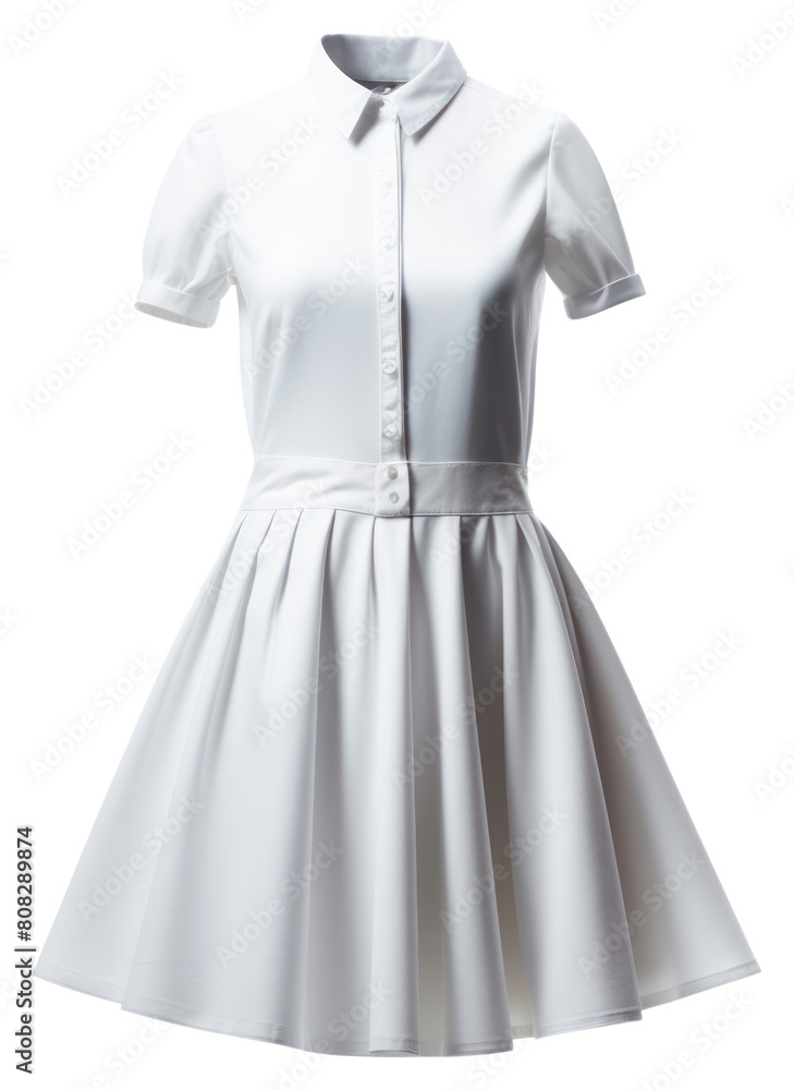PNG Dress Collared short sleeve collar skirt. PNG Dress Collared short sleeve collar skirt.