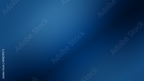 Blue horizontal gradient background Abstract diagonal color dark blue raster. Aspect ratio 16 to 9. Digital art. Desktop wallpaper.