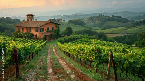 Cycling through picturesque vineyards in Tuscany, leisure and lifestyle travel, YouTube thumbnail