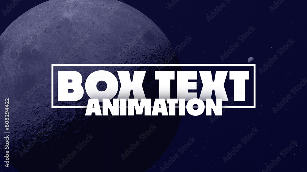 Box Text Animation Stock Template | Adobe Stock