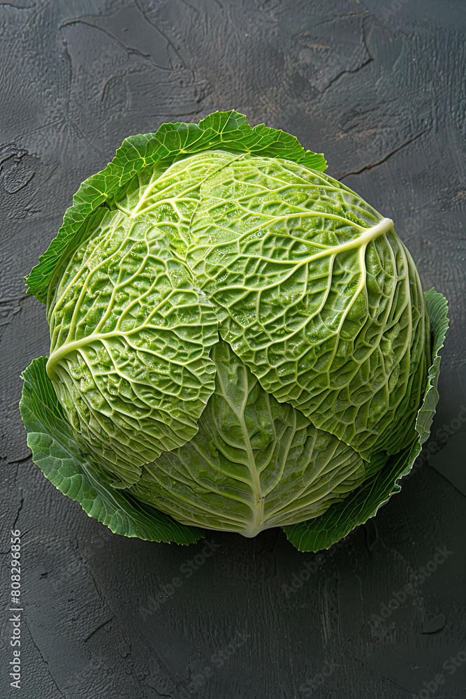 Fototapeta premium head of cabbage