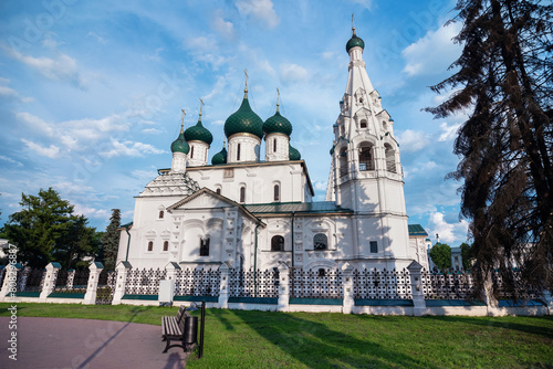 Elias Church in Yaroslavl, Golden Ring Russia. photo