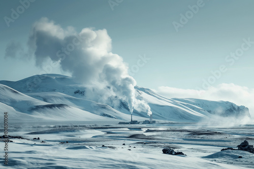Innovative geothermal energy production in a cold climate region photo