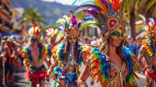 Carnival in Tenerife. photo