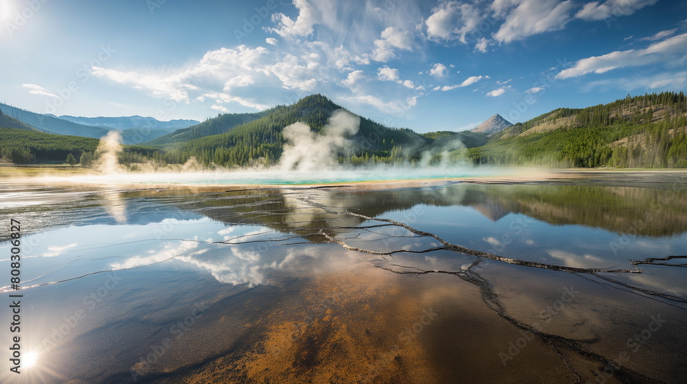 Yellowstone USA Afternoon Under the bright sun Yel_008 Yellowstone USA Afternoon Under the bright sun Yel_008