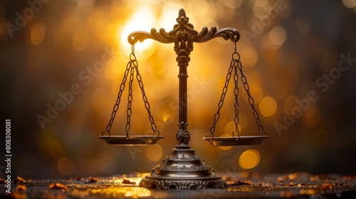 Justice scale symbol. Law attorney court lawyer scale weight judge justice concept