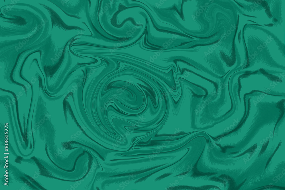 Background with green brush strokes, illustration Background with green brush strokes, illustration