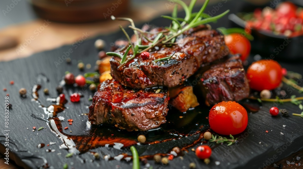 The dish of the Vatican cuisine Tournedo is fried beef fillet.
The dish of the Vatican cuisine Tournedo is fried beef fillet.