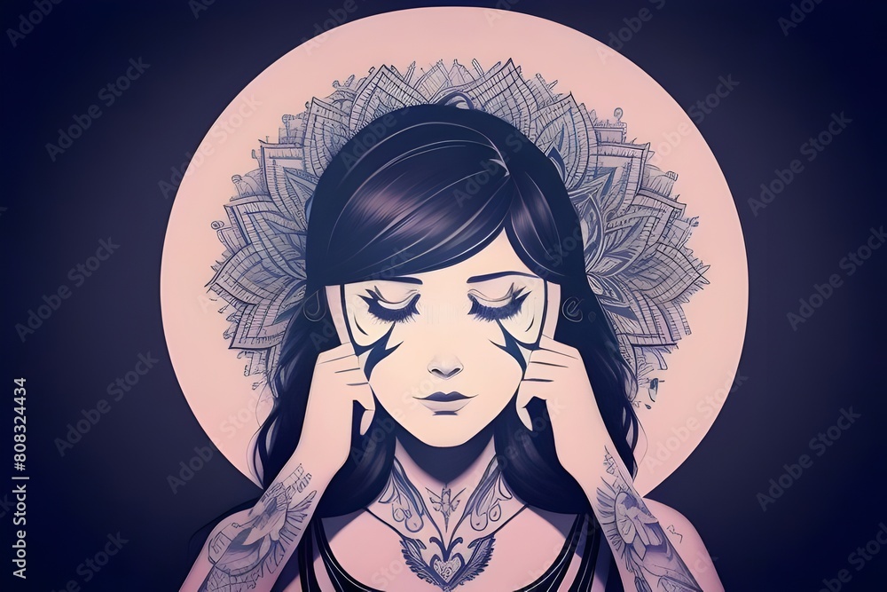 Young female having a panic attack, depression, mental health issues, psychology, Fear, Anxiety, Violence, abuse
Young female having a panic attack, depression, mental health issues, psychology, Fear, Anxiety, Violence, abuse